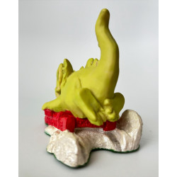 Chasing Snowflakes Pocket Dragon - Boxed - Whimsical World Of Pocket Dragons Hand Made - Limited Edition with Medallion - 1995