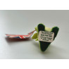 Wave Your Flag Pocket Dragon - Boxed with Extra Flags - Whimsical World Of Pocket Dragons Hand Made - 2005