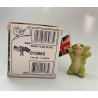 Wave Your Flag Pocket Dragon - Boxed with Extra Flags - Whimsical World Of Pocket Dragons Hand Made - 2005