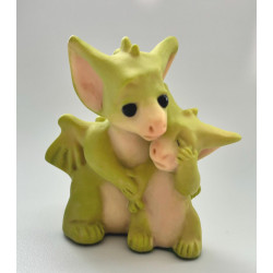 It's OK To Cry Pocket Dragon - Boxed - Whimsical World Of Pocket Dragons by Real Musgrave -  Hand Made in 1997