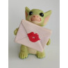 Sealed With A Kiss Pocket Dragon - Boxed - Whimsical World Of Pocket Dragons  Hand Made in 2002