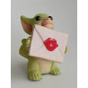 Sealed With A Kiss Pocket Dragon - Boxed - Whimsical World Of Pocket Dragons  Hand Made in 2002