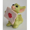Sealed With A Kiss Pocket Dragon - Boxed - Whimsical World Of Pocket Dragons  Hand Made in 2002