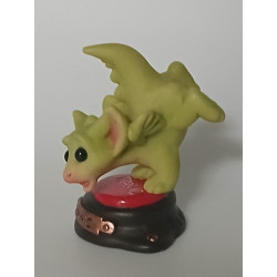 Don't Panic Pocket Dragon- Whimsical World Of Pocket Dragons Hand Made In 2004