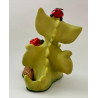 Proud Gardener Pocket Dragon - Exclusive Collectors Joining Figure 2000/2001 - Whimsical World Of Pocket Dragons - Hand Made