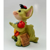 Proud Gardener Pocket Dragon - Exclusive Collectors Joining Figure 2000/2001 - Whimsical World Of Pocket Dragons - Hand Made