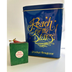Reach For The Stars Pocket Dragon - Box and Metal Tin - Special Collector's Club Edition/Joining Piece 2002/2003