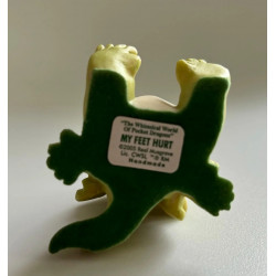 My Feet Hurt - Pocket Dragon - Boxed - Hand Made Real Musgrave Whimsical World Of Pocket Dragons - 2005