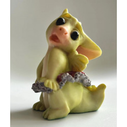 Does This Make Me Look Fat? Pocket Dragon - Boxed - Whimsical World Of Pocket Dragons Hand Made In 2005