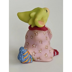 Brrr .. I'm Cold Pocket Dragon - Whimsical World Of Pocket Dragons Hand Made in 2003