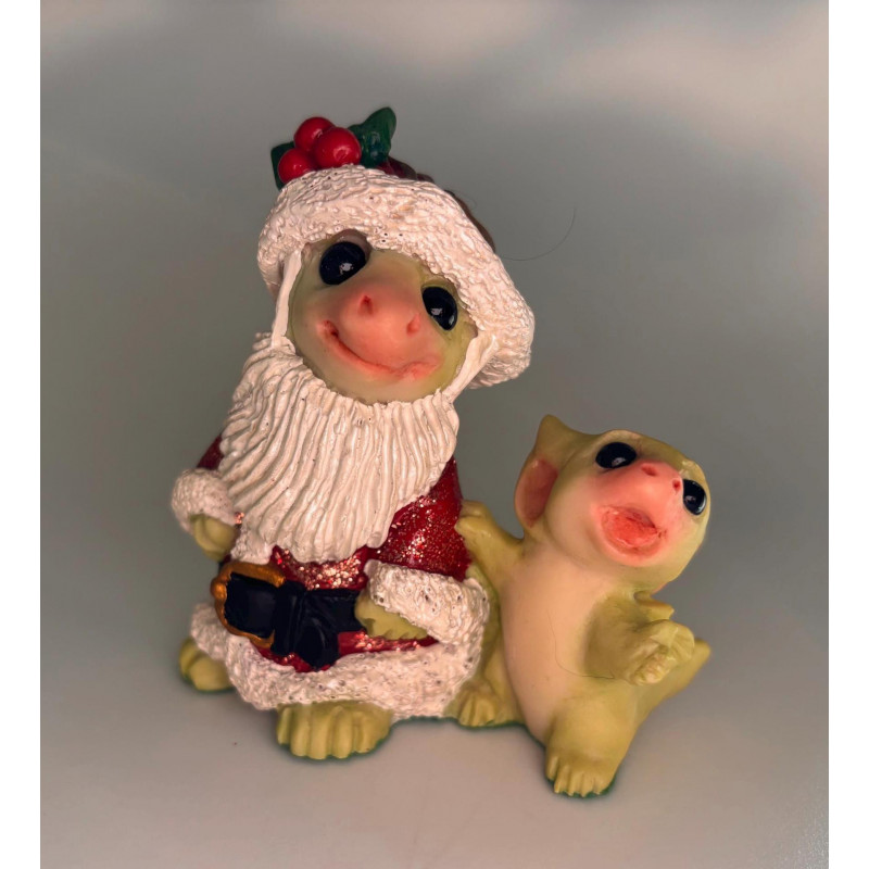 There IS a Santa! Pocket Dragon - Boxed with Certificate Of Authenticity and Medal -  Hand Made - 2005 - Real Musgrave -