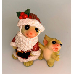 There IS a Santa! Pocket Dragon - Boxed with Certificate Of Authenticity and Medal -  Hand Made - 2005 - Real Musgrave -