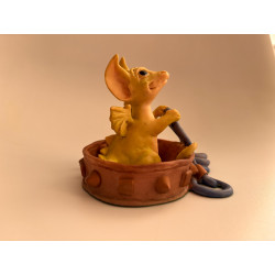 Walkies Pocket Dragon - One of the Original 25 - Whimsical World Of Pocket Dragons by Real Musgrave - 1989