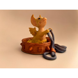 Walkies Pocket Dragon - One of the Original 25 - Whimsical World Of Pocket Dragons by Real Musgrave - 1989