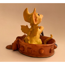 Walkies Pocket Dragon - One of the Original 25 - Whimsical World Of Pocket Dragons by Real Musgrave - 1989