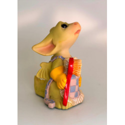 But Dragons Don’t Wash Dishes Pocket Dragon - Hand Made - Real Musgrave - Whimsical World Of Pocket Dragons- 2002