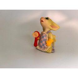 But Dragons Don’t Wash Dishes Pocket Dragon - Hand Made - Real Musgrave - Whimsical World Of Pocket Dragons- 2002