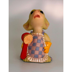 But Dragons Don’t Wash Dishes Pocket Dragon - Hand Made - Real Musgrave - Whimsical World Of Pocket Dragons- 2002