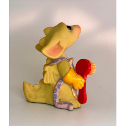 But Dragons Don’t Wash Dishes Pocket Dragon - Hand Made - Real Musgrave - Whimsical World Of Pocket Dragons- 2002