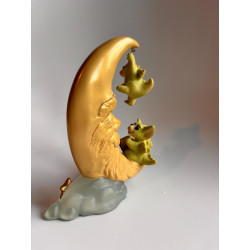 Wizard Moon Pocket Dragon Set- Whimsical World Of Pocket Dragons Hand Made- 2001