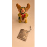 The Littlest Reindeer Pocket Dragon with medal -  Limited Edition for 1998 - Real Musgrave Whimsical World Of Pocket Dragons