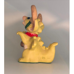 The Littlest Reindeer Pocket Dragon with medal -  Limited Edition for 1998 - Real Musgrave Whimsical World Of Pocket Dragons