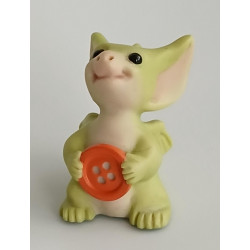 Belly Button Pocket Dragon Made by Hand in 2001 by Real Musgrave. Please see description