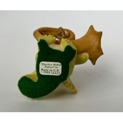 Practice Makes Perfect Pocket Dragon - Boxed - Whimsical World Of Pocket Dragons Hand Made - 1991