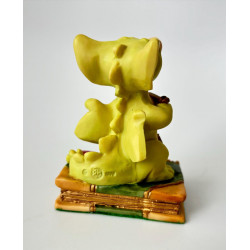 The Winner  Pocket Dragon - Whimsical World Of Pocket Dragons Hand Made - 10th Anniversary Piece with commemorative  coin - Boxed - 1998