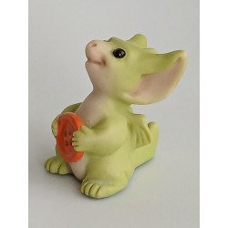 Belly Button Pocket Dragon Made by Hand in 2001 by Real Musgrave. Please see description