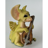 The Pocket Minstrel Pocket Dragon- Whimsical World Of Pocket Dragons Hand Made- 1989 - One of Original 27