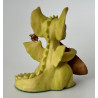 The Pocket Minstrel Pocket Dragon- Whimsical World Of Pocket Dragons Hand Made- 1989 - One of Original 27