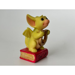 Good Luck Pocket Dragon - Boxed - Whimsical World Of Pocket Dragons Hand Made - 2000