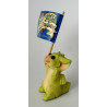 Wave Your Flag Pocket Dragon - Whimsical World Of Pocket Dragons Hand Made- 2005