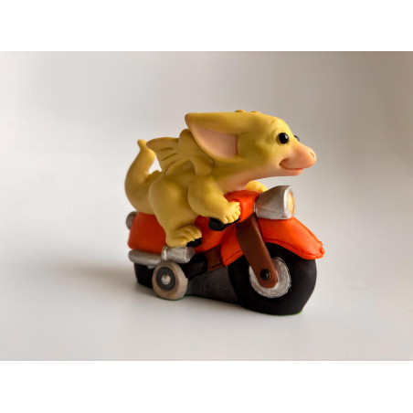 Scooter Pocket Dragon - Whimsical World Of Pocket Dragons - Handmade - Real Musgrave - 1998