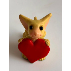 Big Heart Pocket Dragon - Real Musgrave Hand Made - Whimsical World - 1996