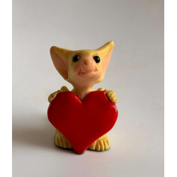 Big Heart Pocket Dragon - Real Musgrave Hand Made - Whimsical World - 1996