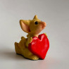 Big Heart Pocket Dragon - Real Musgrave Hand Made - Whimsical World - 1996