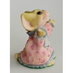 Flannel Nightie Pocket Dragon - Boxed - Whimsical World Of Pocket Dragons Hand Made- 1997