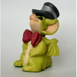 Jaunty Pocket Dragon -  Boxed - Hand Made In 1997 by Real Musgrave with Collectible World Studios