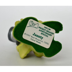 Jaunty Pocket Dragon -  Boxed - Hand Made In 1997 by Real Musgrave with Collectible World Studios