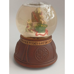 Presents Pocket Dragon Snow Globe Hand Made Real Musgrave Whimsical World Of Pocket Dragons