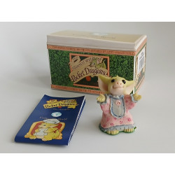 Flannel Nightie Pocket Dragon - Boxed - Whimsical World Of Pocket Dragons Hand Made- 1997