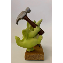 Teamwork! Pocket Dragon - Boxed - HAND SIGNED by Real MUSGRAVE - Whimsical World Of Pocket Dragons - 2002