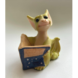 Good News Pocket Dragon  Whimsical World Of Pocket Dragons by Real Musgrave Hand Made - Exclusive Collectorâ€™s Joining - 1996