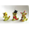 Circus Set Pocket Dragon - Roaring Dandy Lion, You Little Clown & The Ringmaster - All Boxed with certificates - Ltd Ed Series