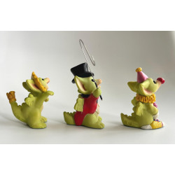 Circus Set Pocket Dragon - Roaring Dandy Lion, You Little Clown & The Ringmaster - All Boxed with certificates - Ltd Ed Series