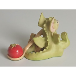 Attack Pocket Dragon- Whimsical World Of Pocket Dragons Hand Made- 1989 - One of the Original 27
