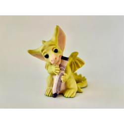 Purple Pocket Dragon - Whimsical World Of Pocket Dragons Hand Made- 1995