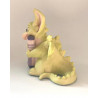 Purple Pocket Dragon - Whimsical World Of Pocket Dragons Hand Made- 1995